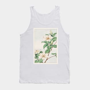 Kuchi nashi (cape jasmine) during 1870–1880 by Megata Morikaga Tank Top